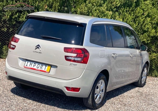 Citroen C4 Grand Picasso cena 48900 przebieg: 159000, rok produkcji 2017 z Kartuzy małe 254